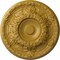 Ekena Millwork Granada Ceiling Medallion (Fits Canopies up to 7 1/8"), Hnd-Painted Iridescent Gold, 19"OD x 1 1/2"P CM19GAIGS - alternate 1